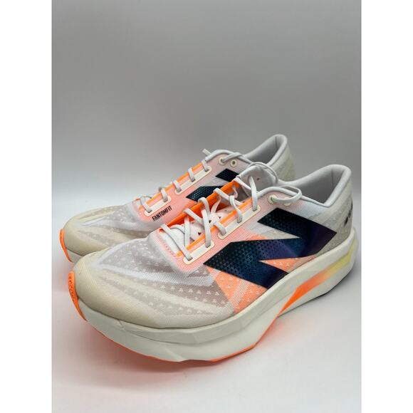 New Balance FuelCell SuperComp Elite v4 White Angora Men\'s Size 12D MRCELCW4 main image 8